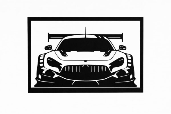 GT3 Race Car – Front View