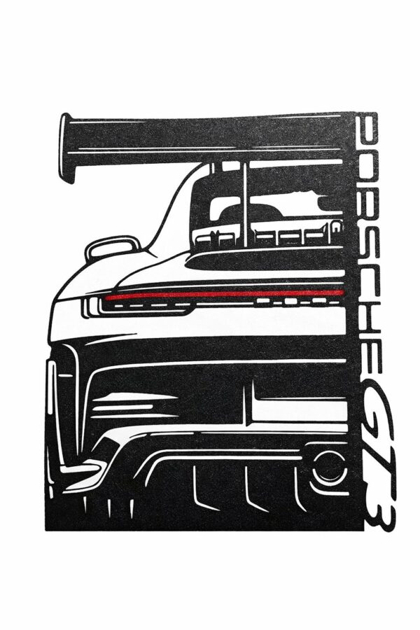 Porsche back view-Inspired