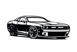 1 Dodge challenger inspired
