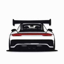 Porsche Back Full View - Inspired