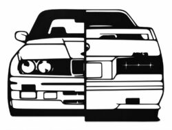 BMW M3 Front & Back Inspired